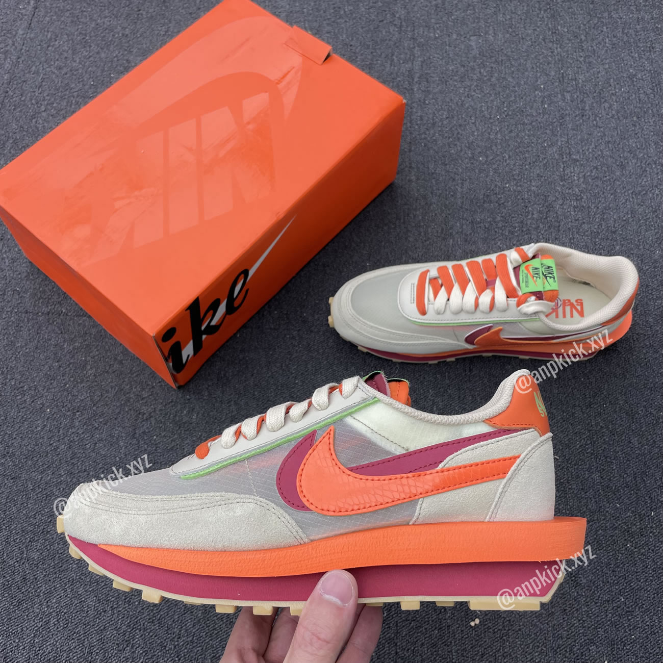 Clot Sacai Nike Ldwaffle Net Orange Blaze Shoes Dh1347 100 (3) - www.newkick.org Clot Sacai Nike Ldwaffle Net Orange Blaze Shoes Dh1347 100 (3) - www.newkick.org