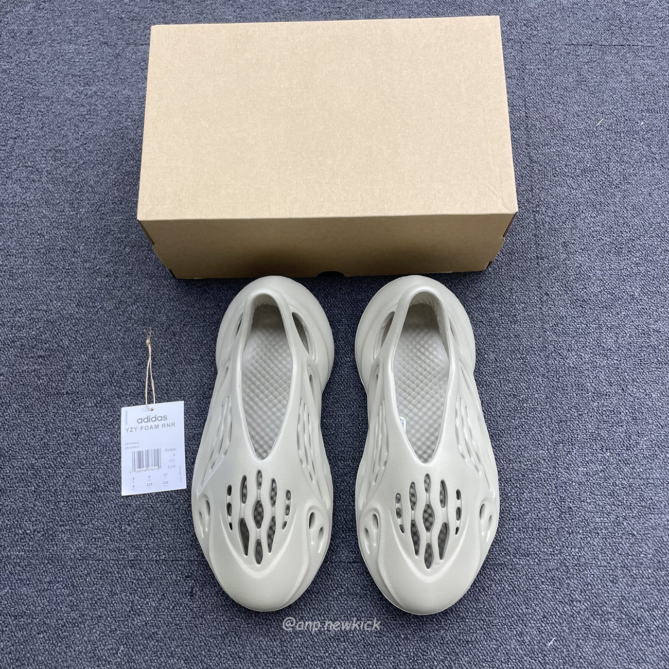 Adidas Yeezy Foam Rnr Stone Salt Gv6840 (2) - www.newkick.org