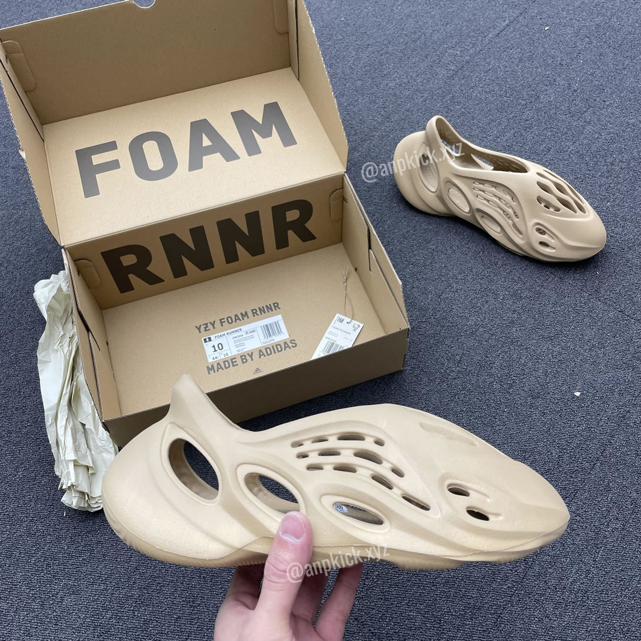 Adidas Yeezy Foam Runner Ochre Gw3354 (8) - www.newkick.org