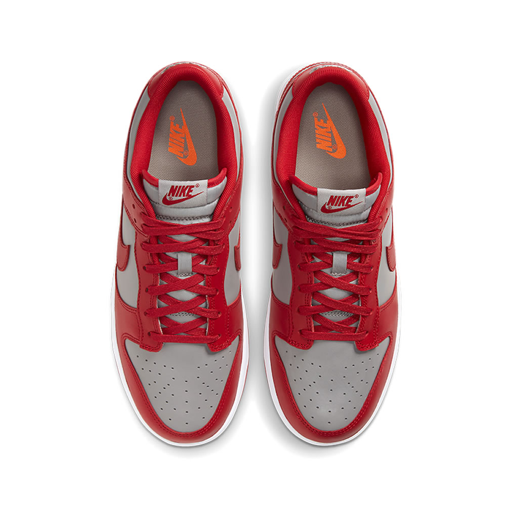 Nike Dunk Low Retro Medium Grey Varsity Red Unlv 2021 Dd1391 002 (4) - www.newkick.org