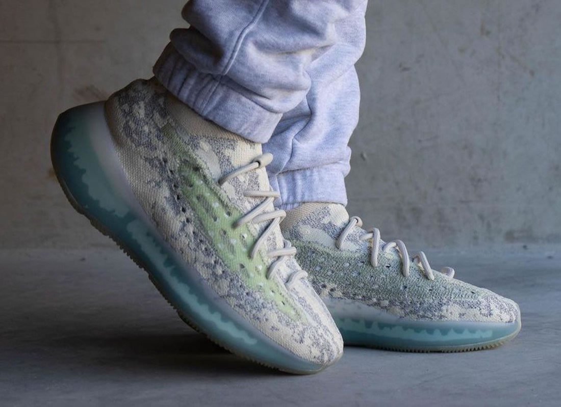 Adidas Yeezy Boost 380 Alien Blue Gw0304 On Feet (1) - www.newkick.org