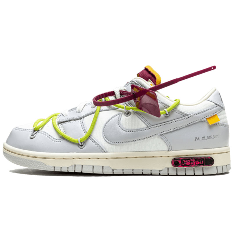 Off White Nike Sb Dunk Low The 08 Of 50 Grey White Yellow Dm1602 106 (1) - www.newkick.org