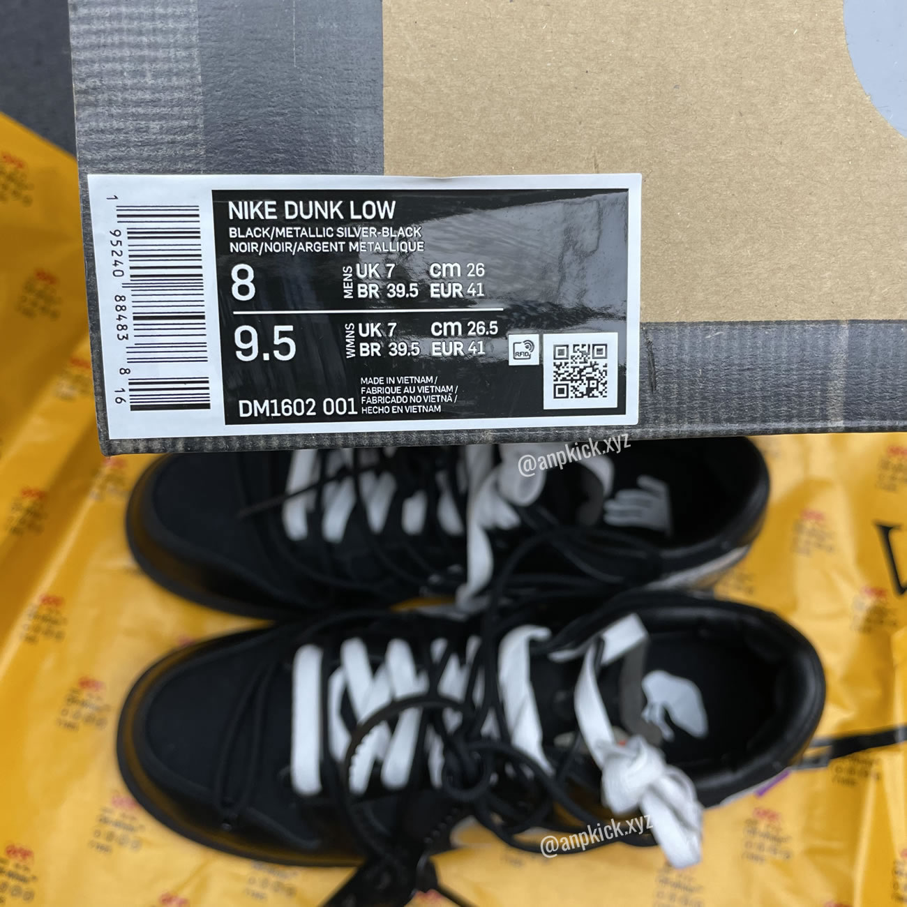 Off White Nike Sb Dunk Low The 50 Black Silver Dm1602 001 (10) - www.newkick.org