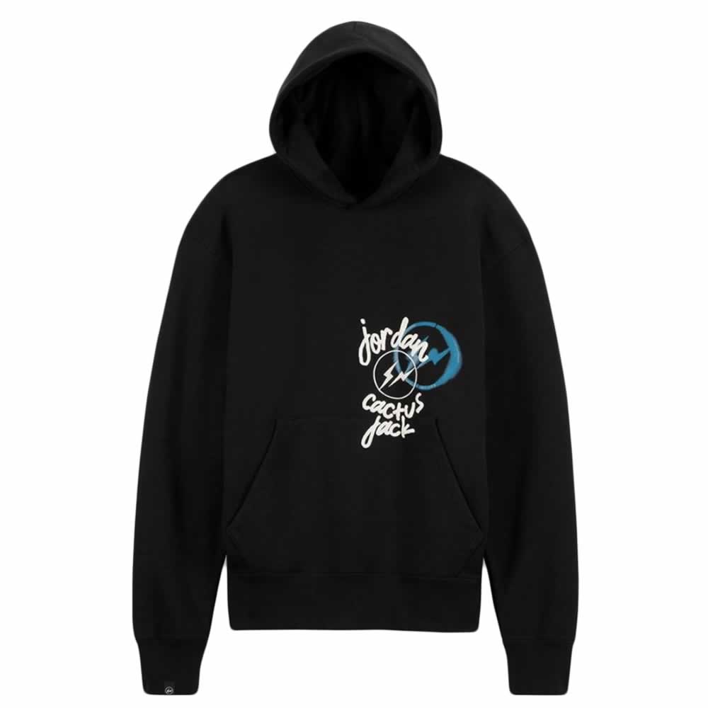 Travis Scott Cactus Jack Jordan Hoodie Khaki Desert Black (1) - www.newkick.org Travis Scott Cactus Jack Jordan Hoodie Khaki Desert Black (1) - www.newkick.org