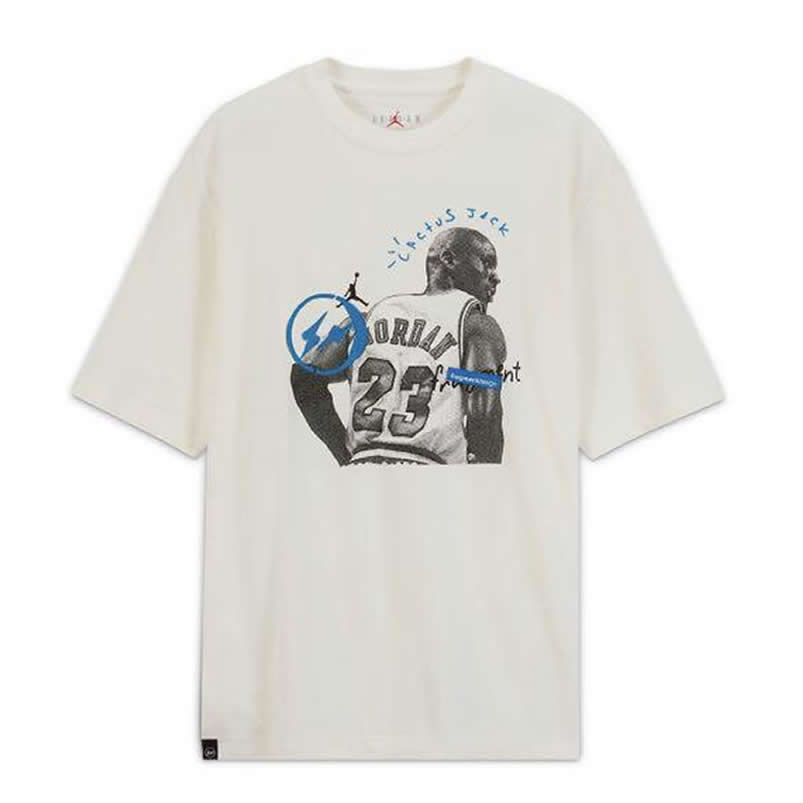 Travis Scott Cactus Jack Jordan T Shirt Khaki Desert White (1) - www.newkick.org Travis Scott Cactus Jack Jordan T Shirt Khaki Desert White (1) - www.newkick.org