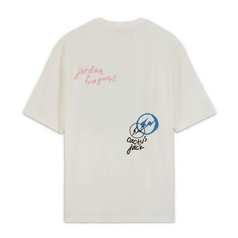 Travis Scott Cactus Jack Jordan T Shirt Khaki Desert White (2) - www.newkick.org Travis Scott Cactus Jack Jordan T Shirt Khaki Desert White (2) - www.newkick.org