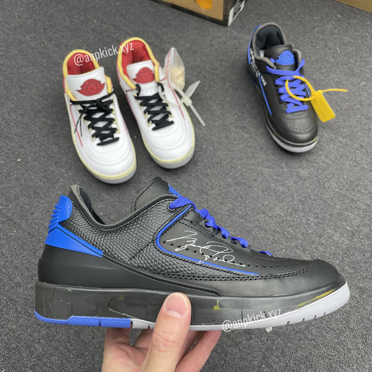Off White Air Jordan 2 Low Black Blue (1) - www.newkick.org Off White Air Jordan 2 Low Black Blue (1) - www.newkick.org