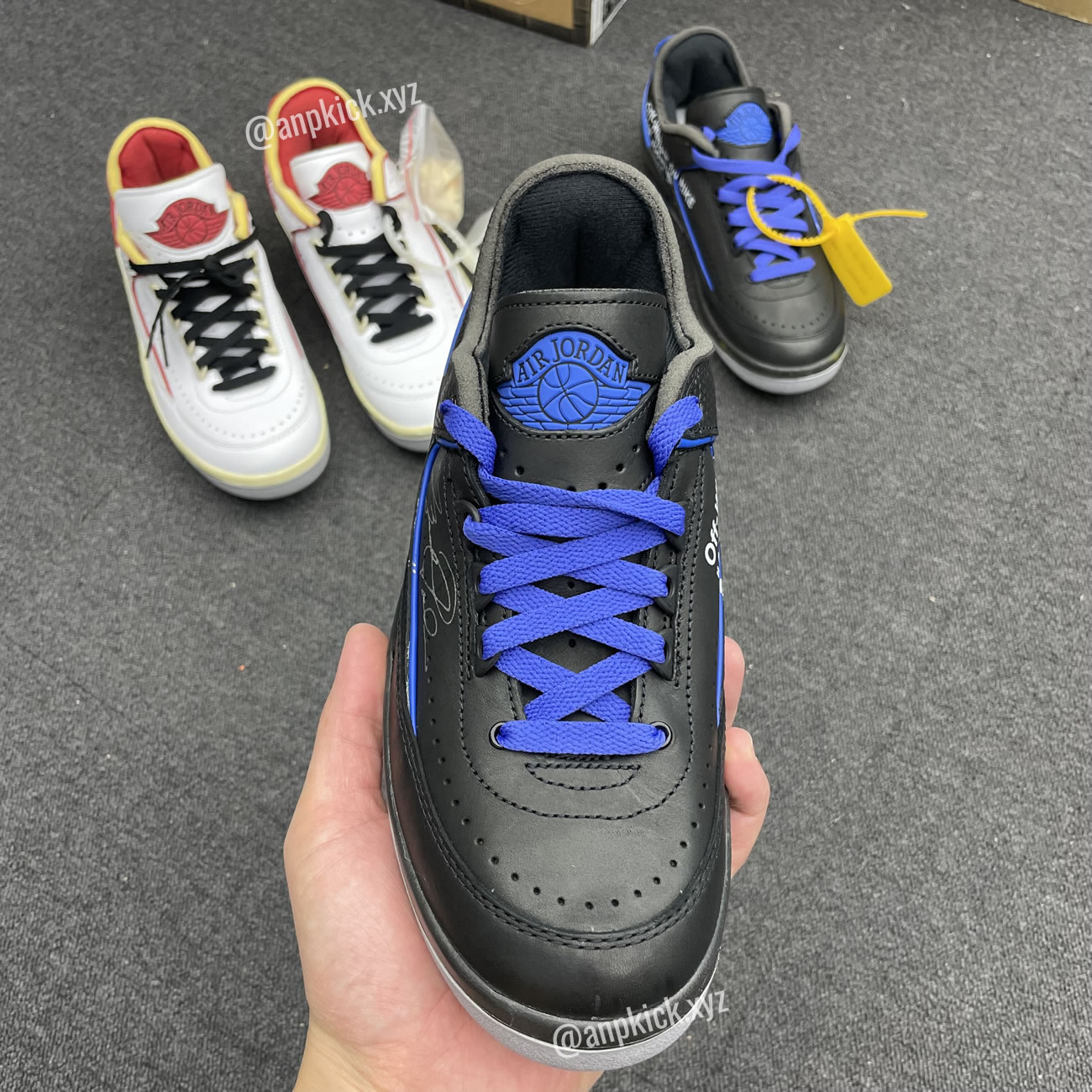 Off White Air Jordan 2 Low Black Blue (2) - www.newkick.org Off White Air Jordan 2 Low Black Blue (2) - www.newkick.org