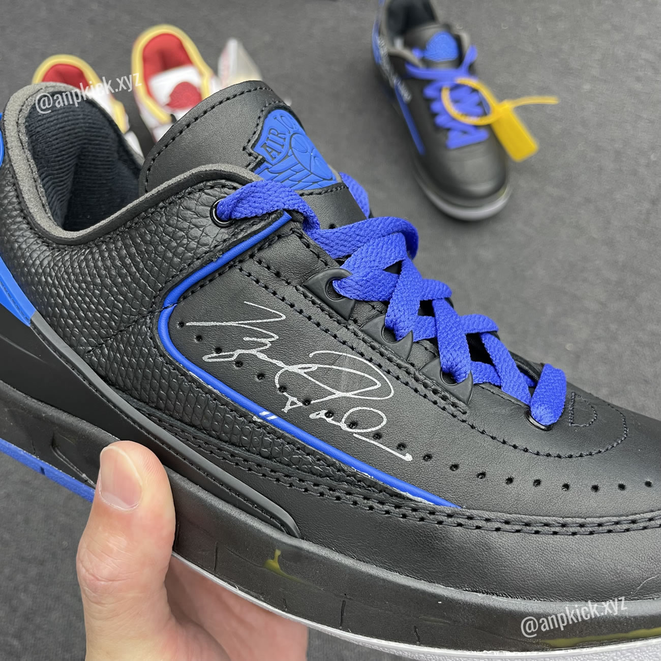 Off White Air Jordan 2 Low Black Blue (4) - www.newkick.org Off White Air Jordan 2 Low Black Blue (4) - www.newkick.org