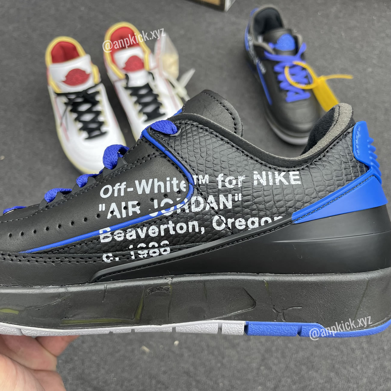 Off White Air Jordan 2 Low Black Blue (5) - www.newkick.org Off White Air Jordan 2 Low Black Blue (5) - www.newkick.org