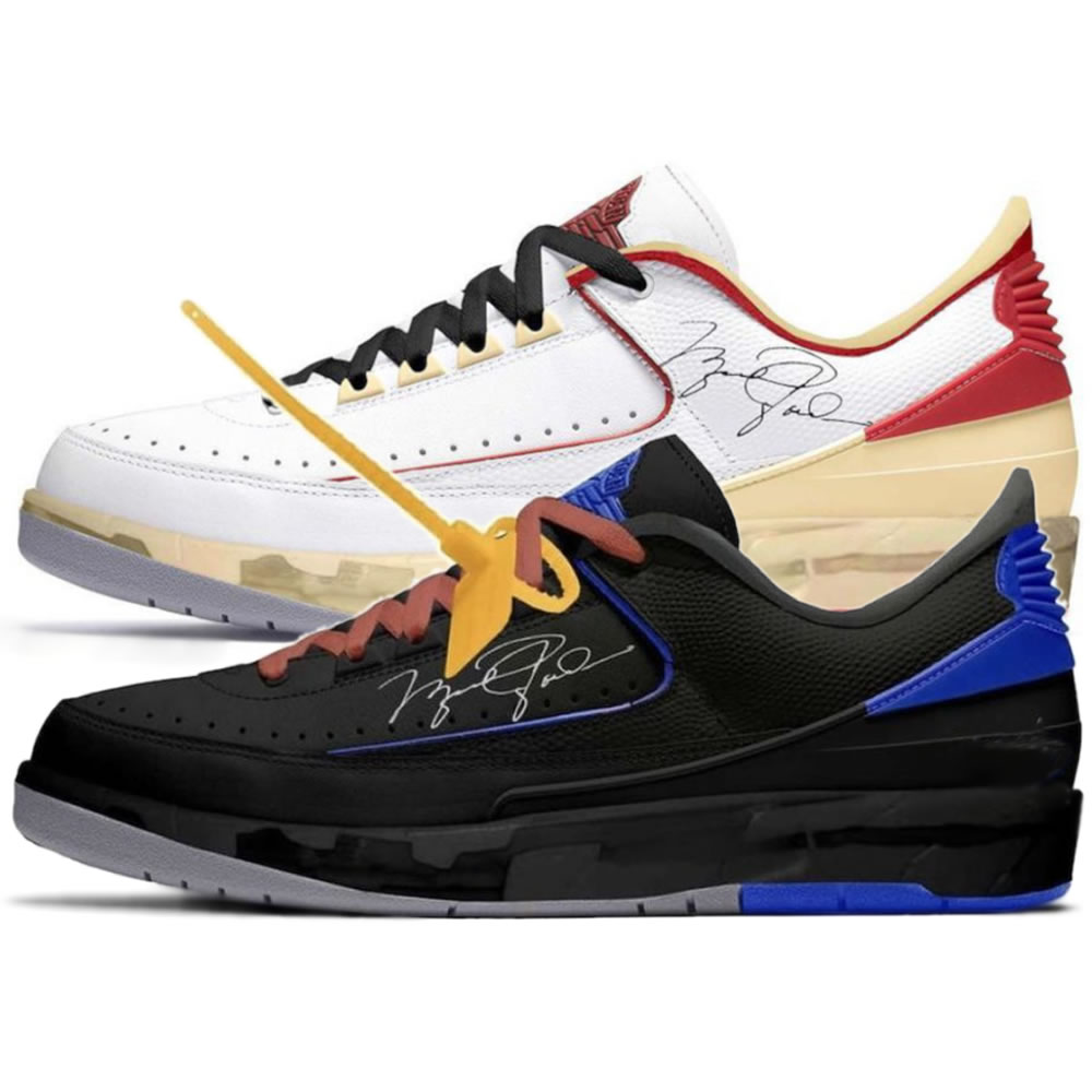Off White Air Jordan 2 Low White Red Black Blue (1) - www.newkick.org Off White Air Jordan 2 Low White Red Black Blue (1) - www.newkick.org
