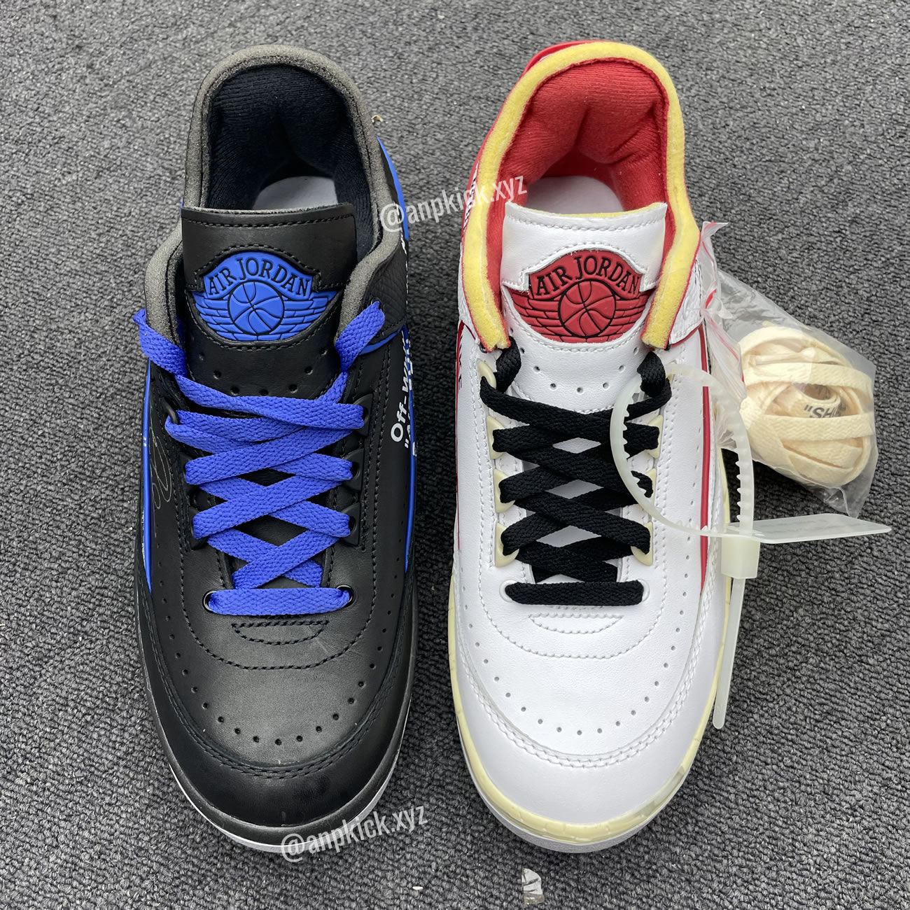 Off White Air Jordan 2 Low White Red Black Blue (4) - www.newkick.org Off White Air Jordan 2 Low White Red Black Blue (4) - www.newkick.org