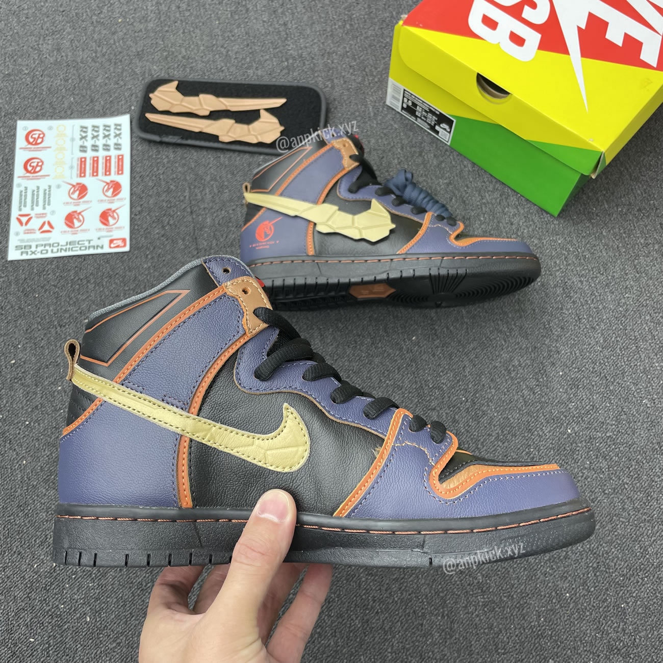 Gundam Nike Sb Dunk High Banshee Anpkick Dh7717 400 (5) - www.newkick.org
