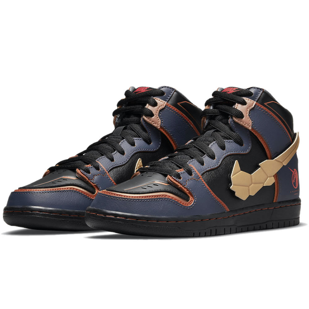 Gundam Nike Sb Dunk High Banshee Dh7717 400 (3) - www.newkick.org