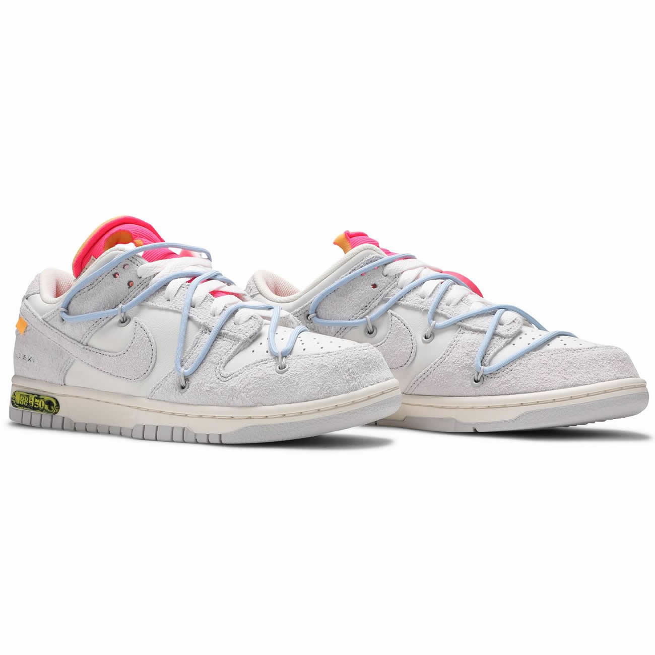 Off White Nike Sb Dunk Low Lot 38 Of 50 Sail Neutral Grey Psychic Blue Dj0950 113 (3) - www.newkick.org