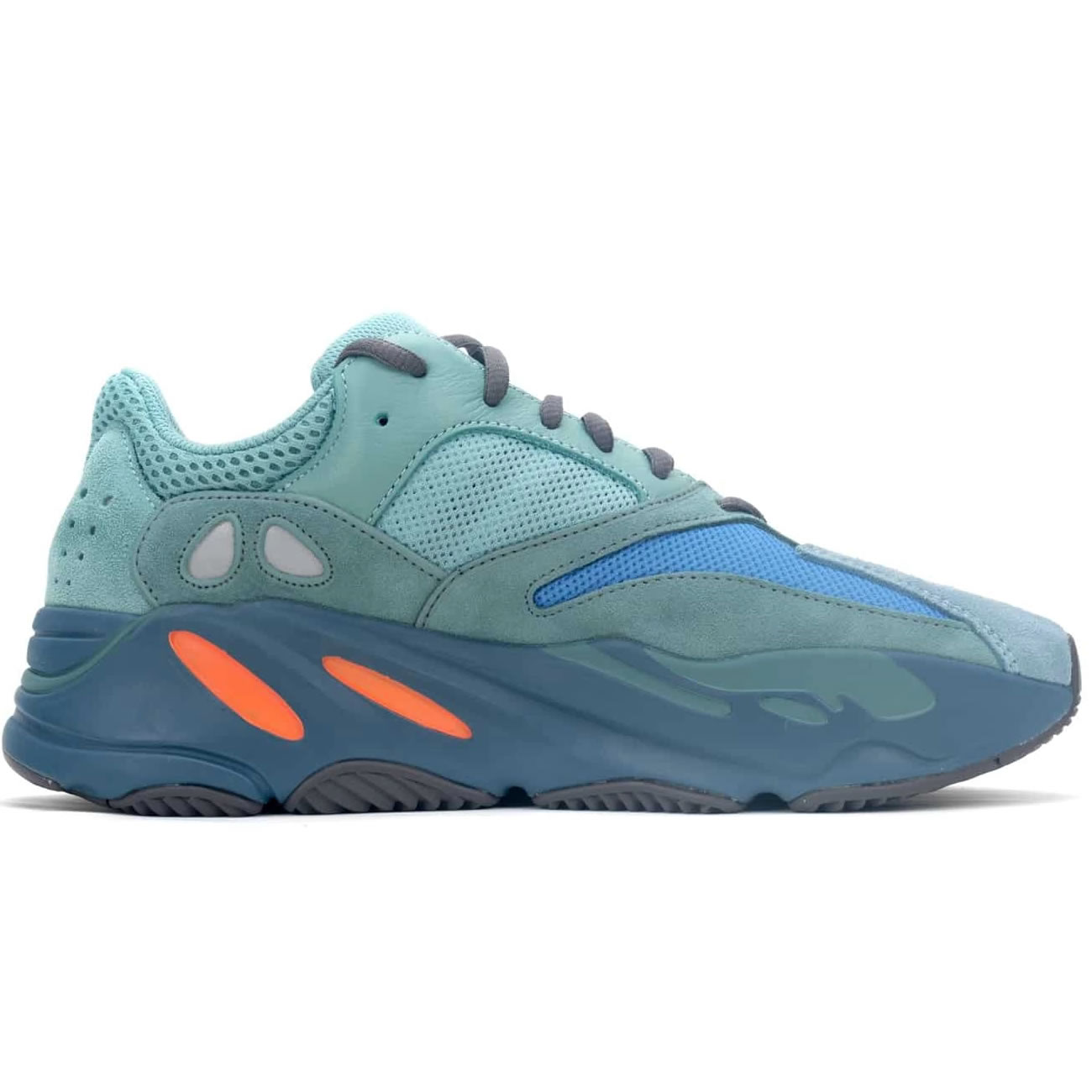 Adidas Yeezy Boost 700 Sea Blue Orange Gz2002 (2) - www.newkick.org