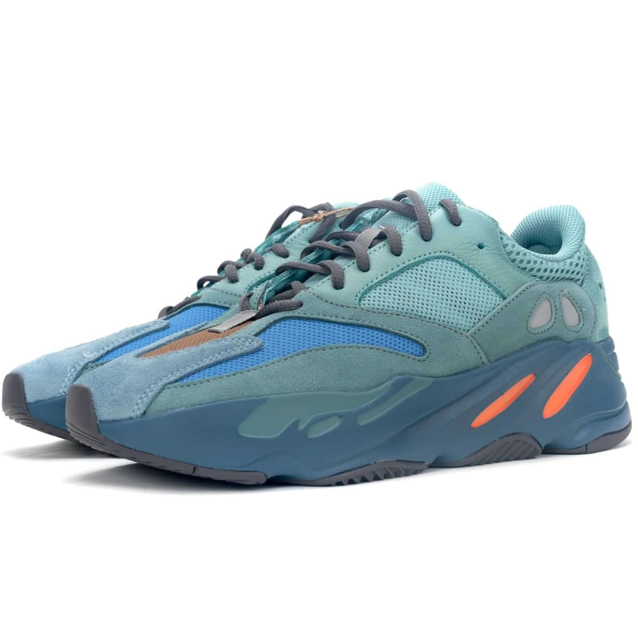 Adidas Yeezy Boost 700 Sea Blue Orange Gz2002 (3) - www.newkick.org