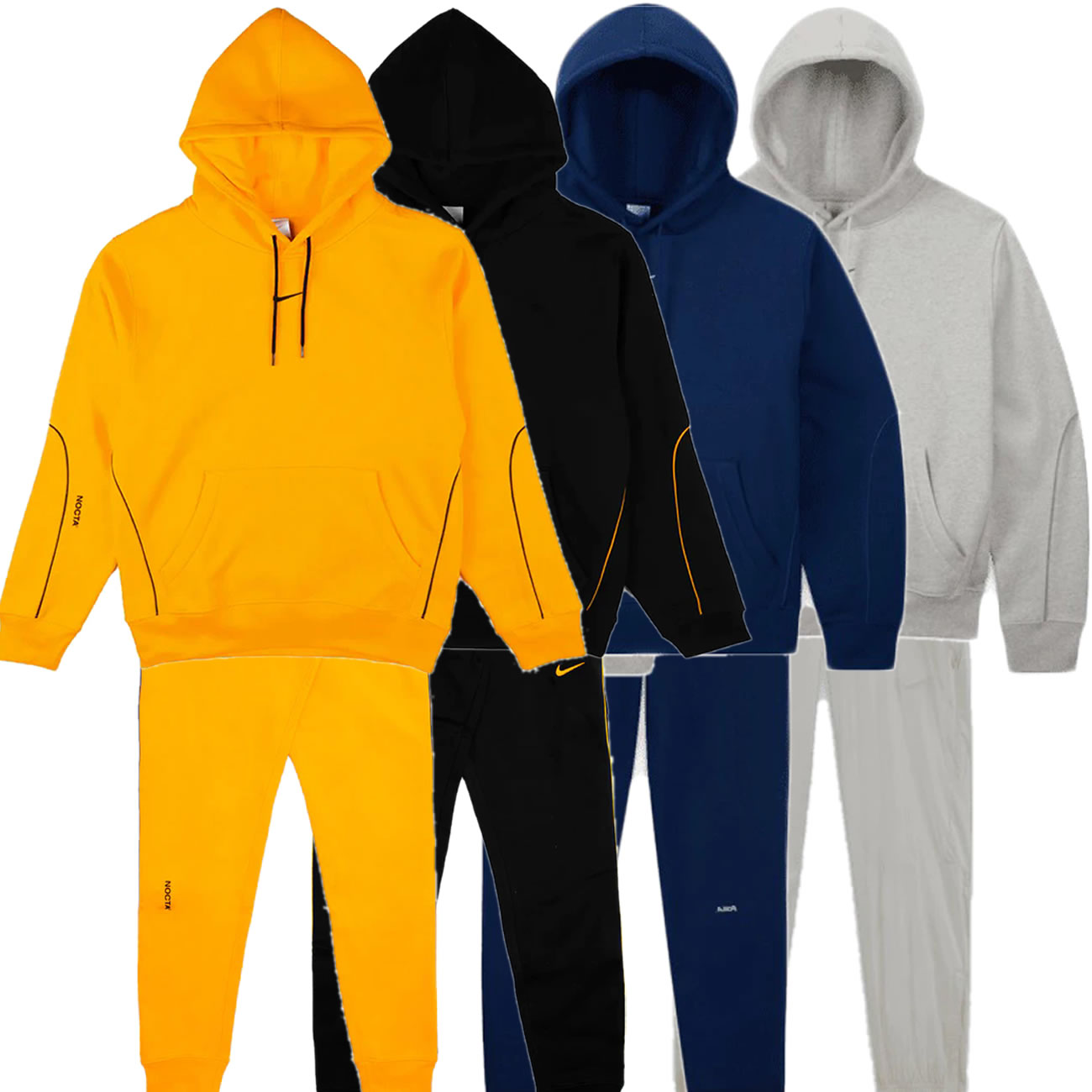 Nike Drake Nocta Hoodie Pants Yellow Black Navy Grey (1) - www.newkick.org Nike Drake Nocta Hoodie Pants Yellow Black Navy Grey (1) - www.newkick.org