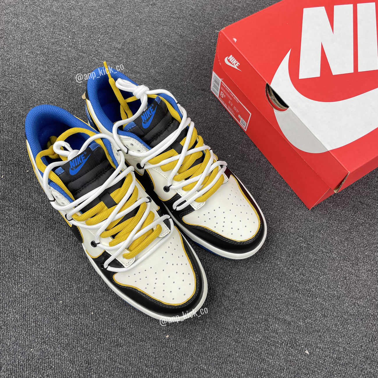 Nike Dunk Low Royal Blue White Black Dd1391 001 (10) - www.newkick.org