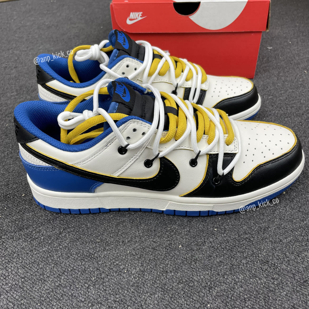 Nike Dunk Low Royal Blue White Black Dd1391 001 (7) - www.newkick.org
