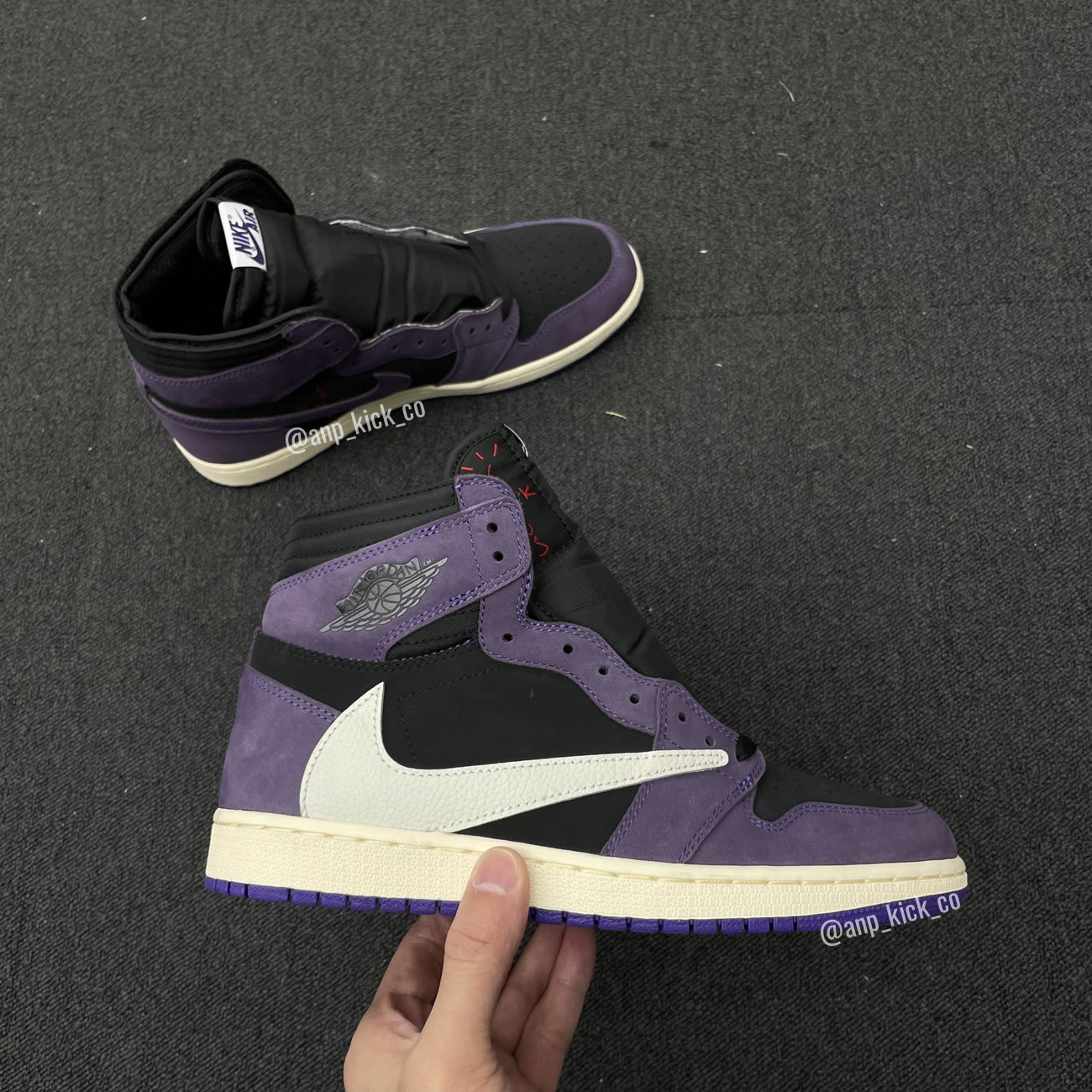 Travis Scott Air Jordan 1 High Og Sp Purple Black Anpkick Custom Making (1) - www.newkick.org Travis Scott Air Jordan 1 High Og Sp Purple Black Anpkick Custom Making (1) - www.newkick.org