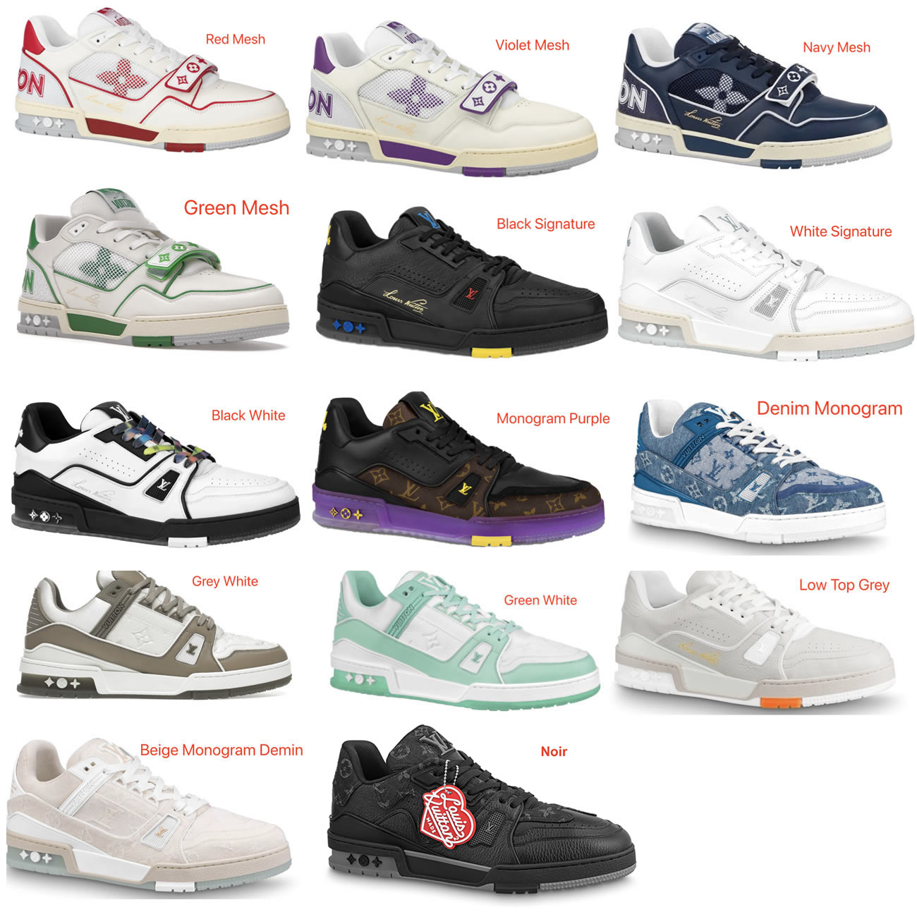 New L V Trainer Sneaker Shoes (3) - www.newkick.org New L V Trainer Sneaker Shoes (3) - www.newkick.org
