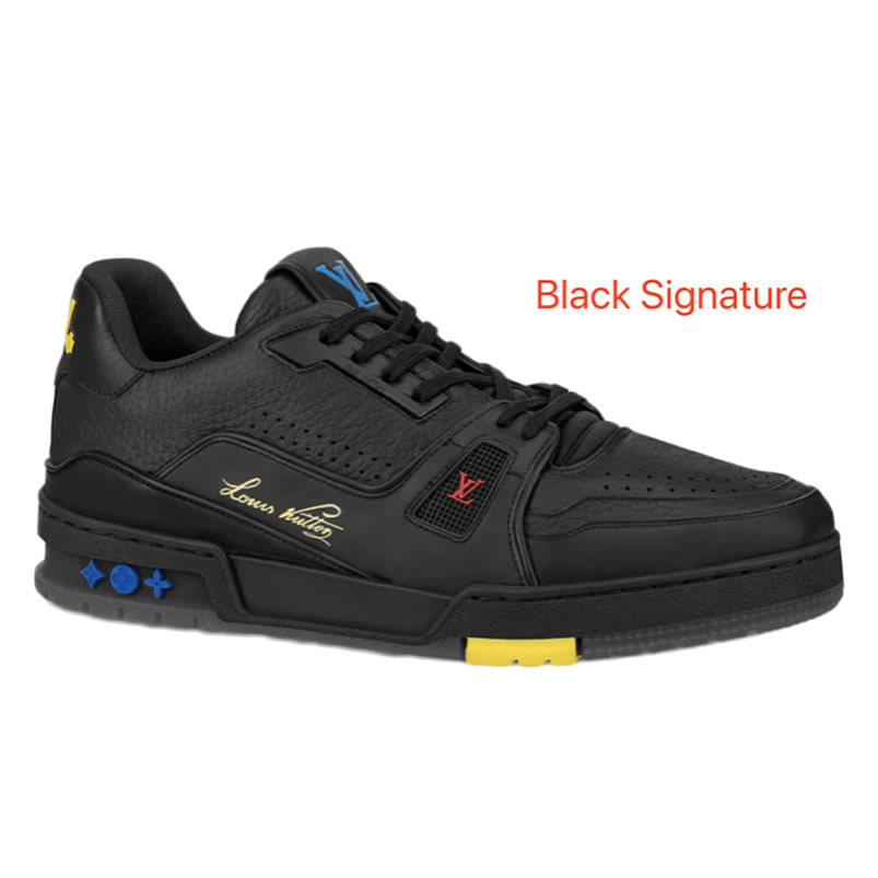 New L V Trainer Sneaker Shoes Black Signature (1) - www.newkick.org New L V Trainer Sneaker Shoes Black Signature (1) - www.newkick.org