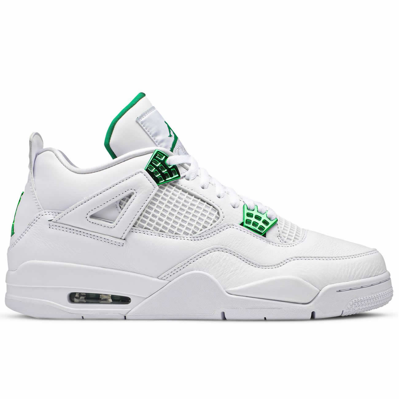 Air Jordan 4 Retro Metallic Green Ct8527 113 (2) - www.newkick.org