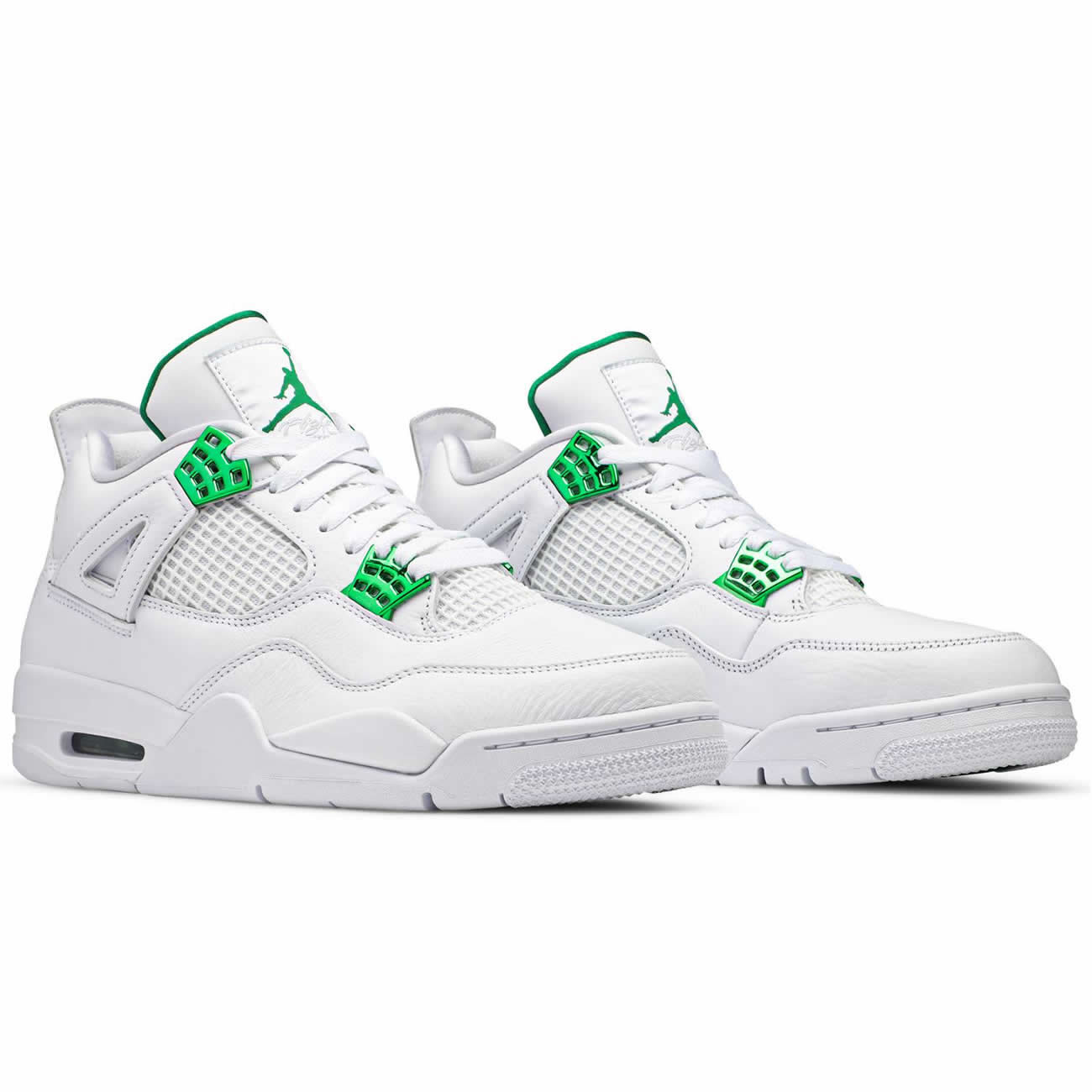 Air Jordan 4 Retro Metallic Green Ct8527 113 (3) - www.newkick.org