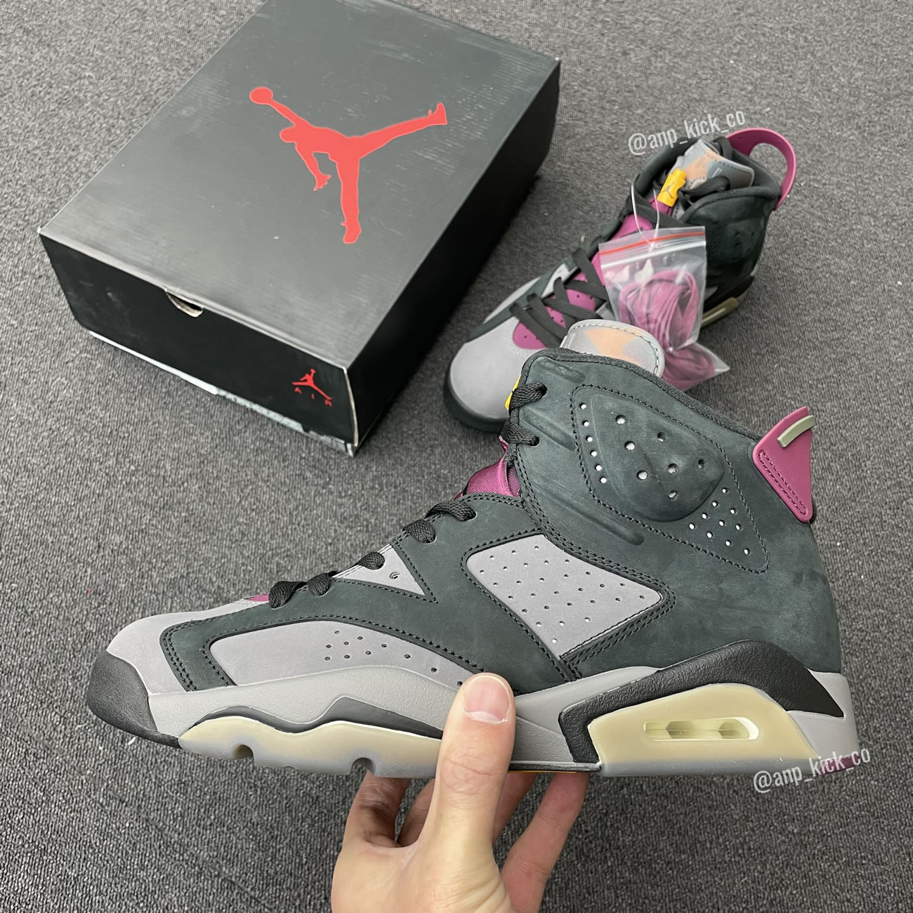 Air Jordan 6 Bordeaux Black Light Graphite Anpkick Ct8529 063 (7) - www.newkick.org
