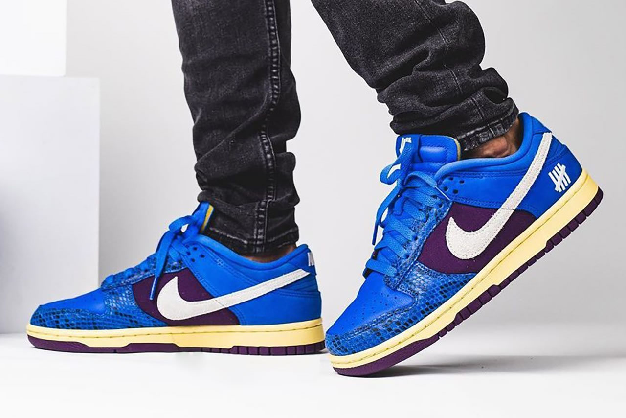 Nike Dunk Low Undefeated 5 On It Dunk Vs Af1 Dh6508 400 On Feet (1) - www.newkick.org