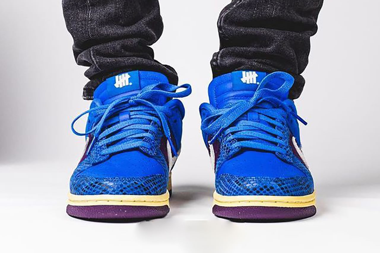 Nike Dunk Low Undefeated 5 On It Dunk Vs Af1 Dh6508 400 On Feet (3) - www.newkick.org