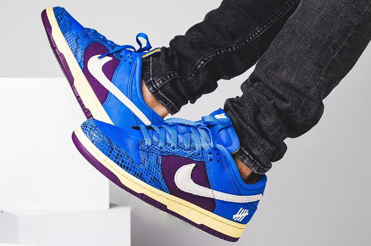 Nike Dunk Low Undefeated 5 On It Dunk Vs Af1 Dh6508 400 On Feet (4) - www.newkick.org
