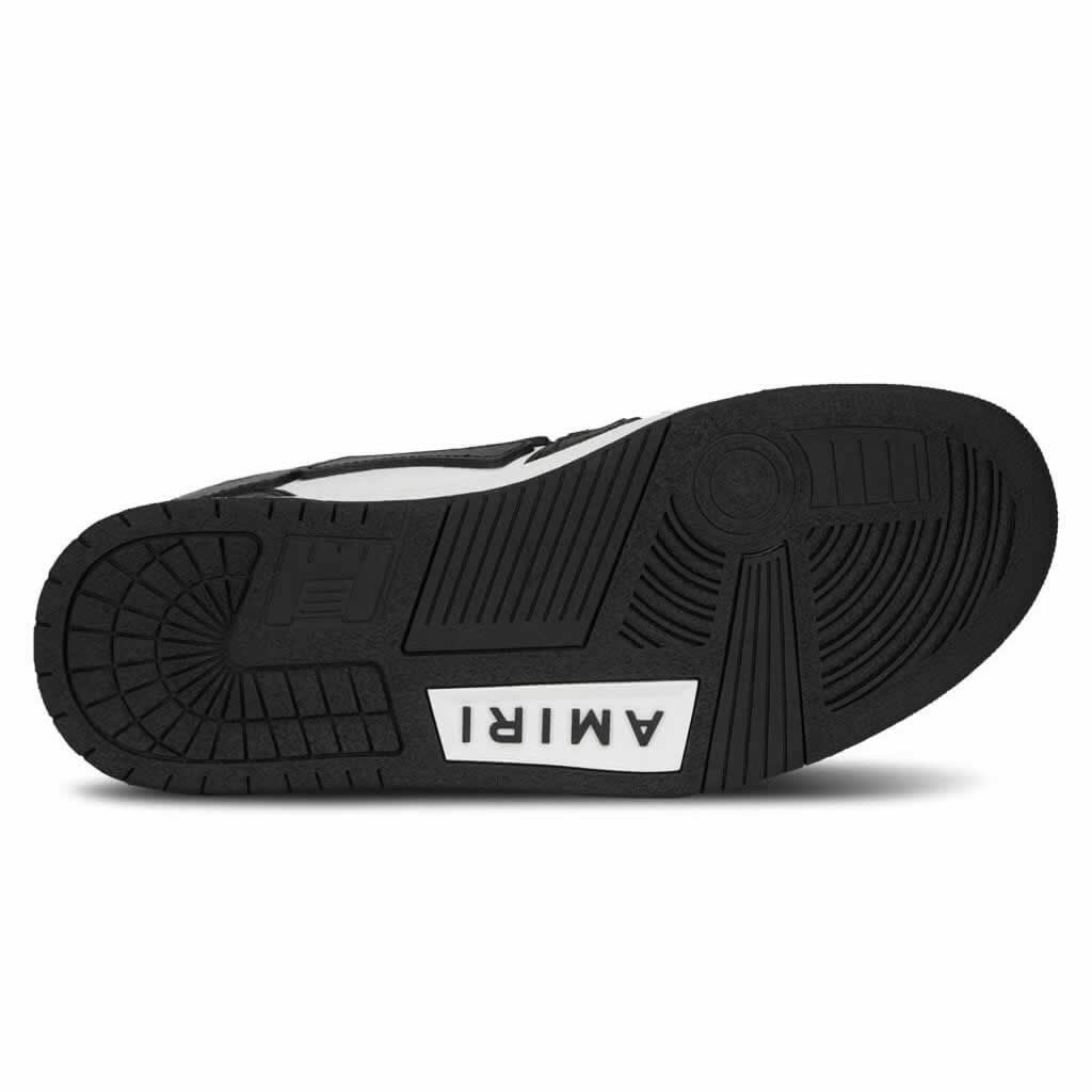 A M I R I Skel Top High Leather Sneakers Black White Mfs002 004 (5) - www.newkick.org A M I R I Skel Top High Leather Sneakers Black White Mfs002 004 (5) - www.newkick.org