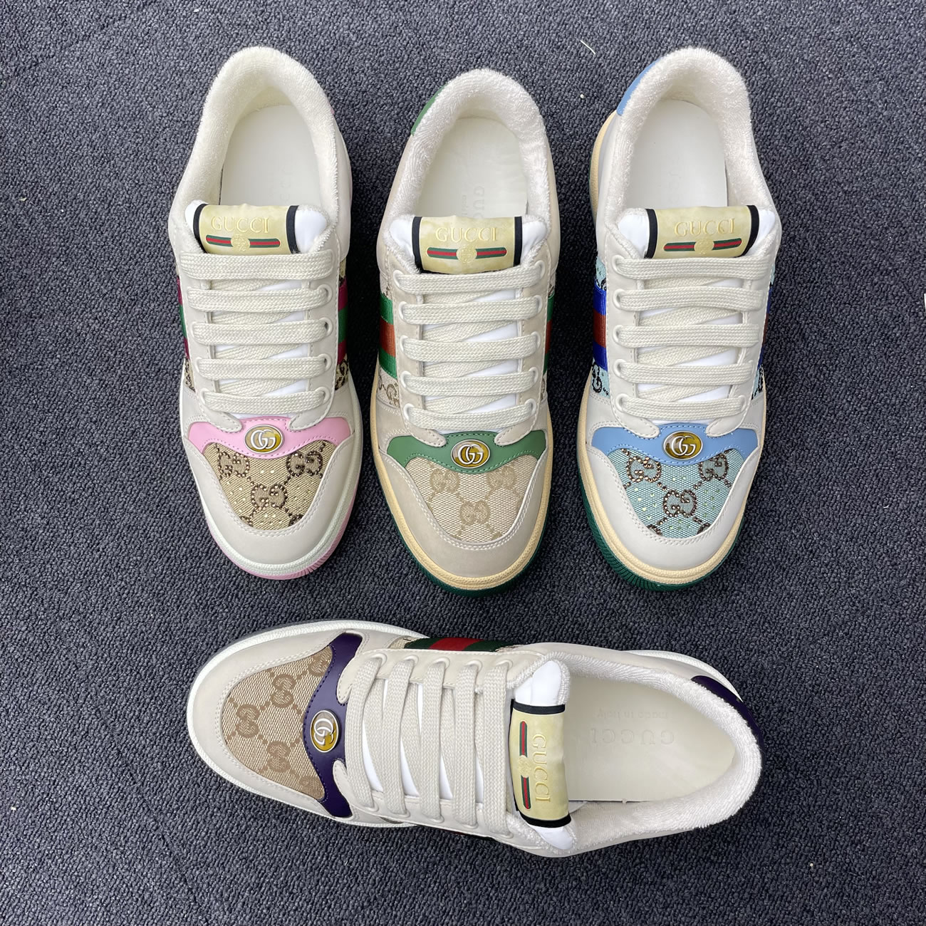 G U C C I Shoes Sneakers 4 Colors (1) - www.newkick.org