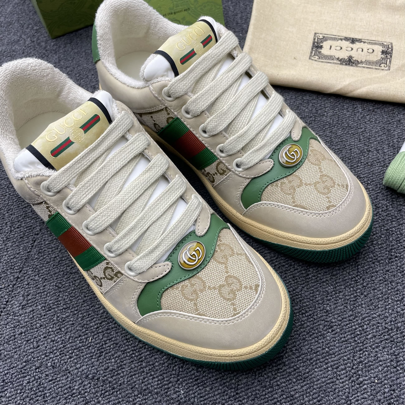 G U C C I Shoes Sneakers 4 Colors (12) - www.newkick.org