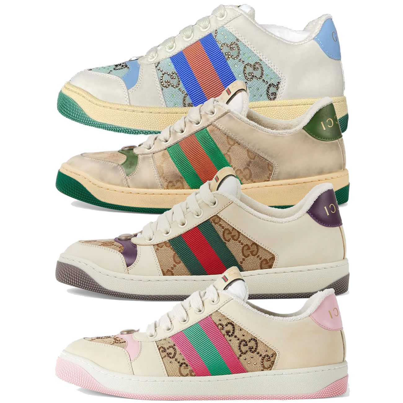 G U C C I Shoes Sneakers 4 Colors (35) - www.newkick.org