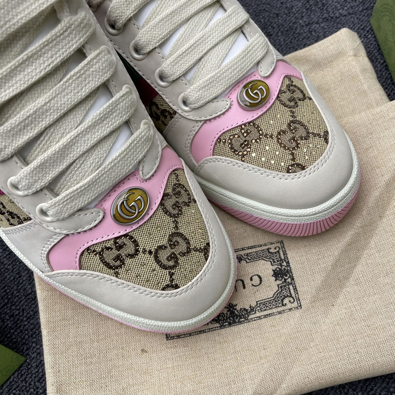 G U C C I Shoes Sneakers 4 Colors (8) - www.newkick.org