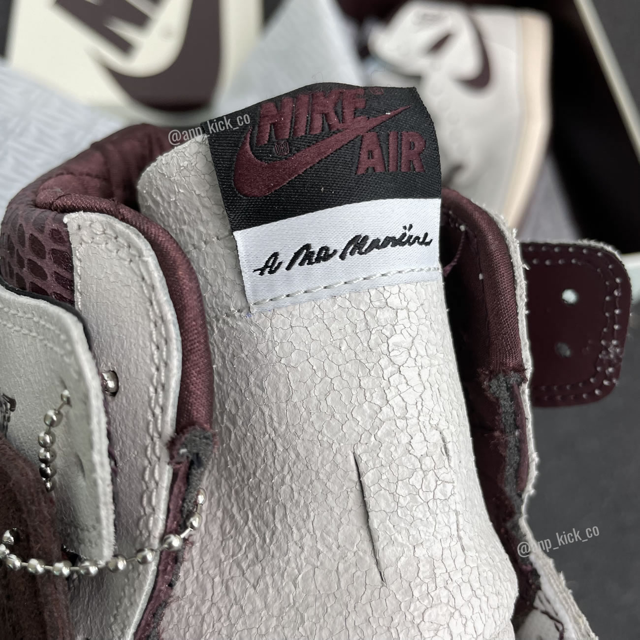 A Ma Maniere Air Jordan 1 High Og Sail And Burgundy Anpkick Do7097 100 (5) - www.newkick.org A Ma Maniere Air Jordan 1 High Og Sail And Burgundy Anpkick Do7097 100 (5) - www.newkick.org