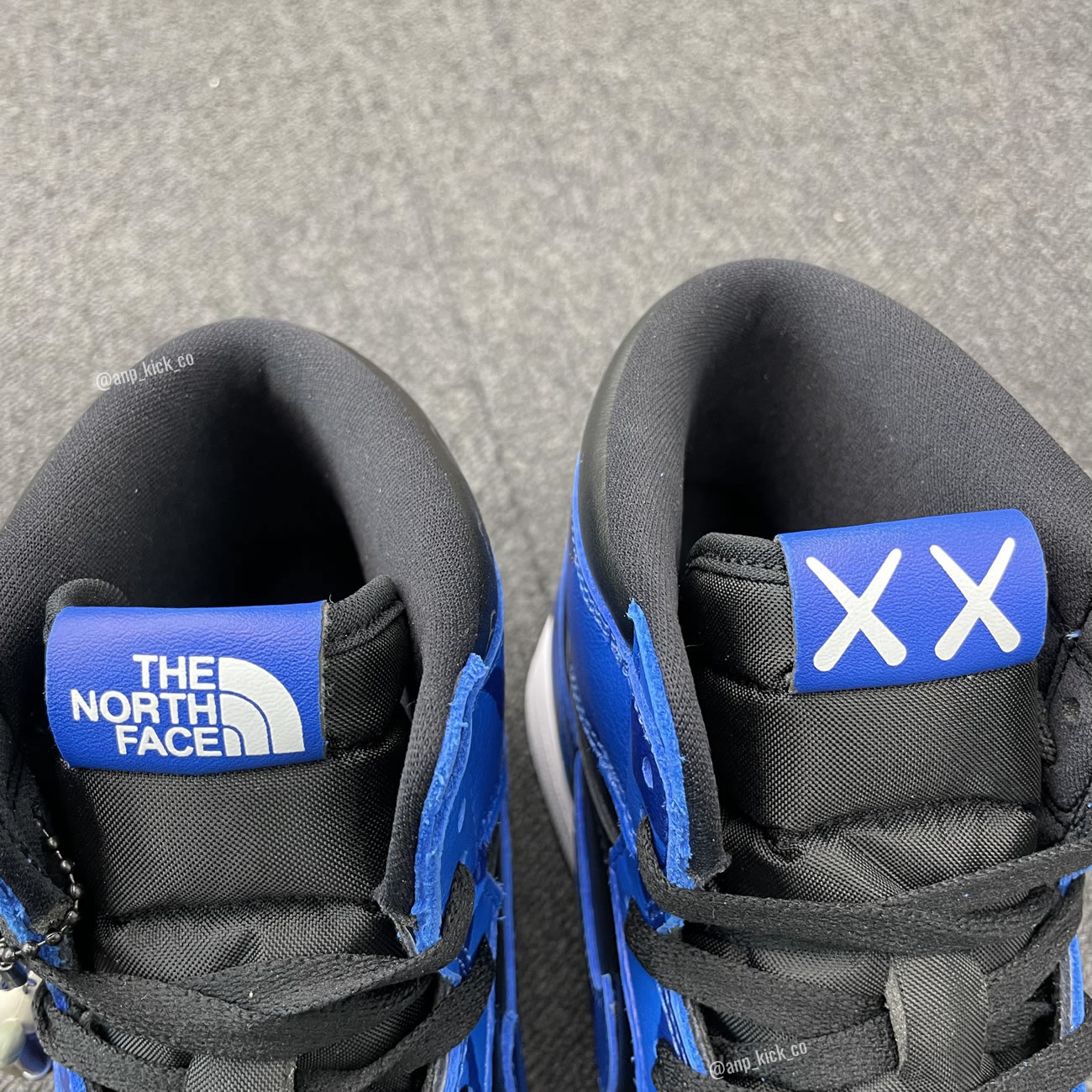 The North Face Kaws Air Jordan 1 Retro High Shoes Anpkick Custom Making (14) - www.newkick.org