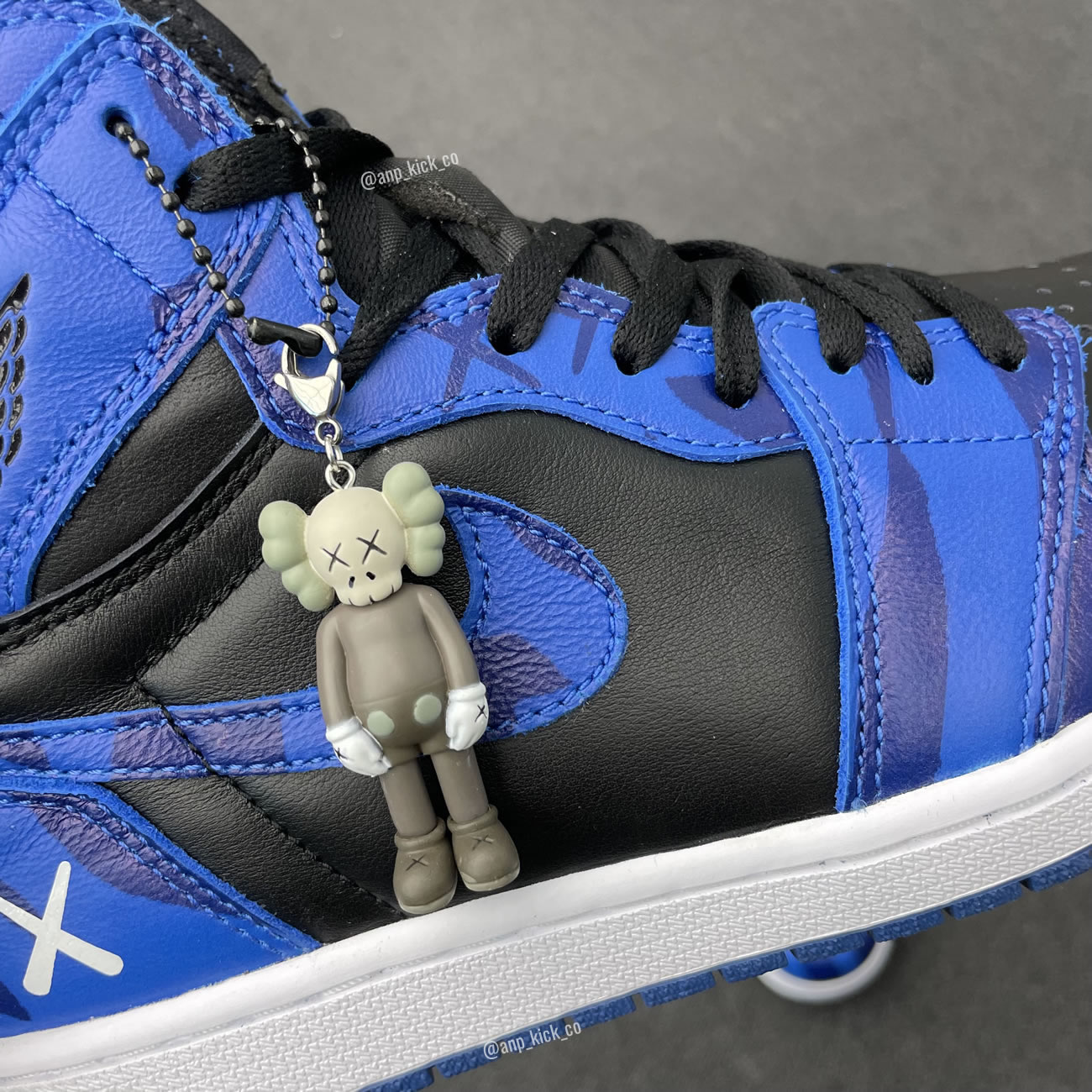 The North Face Kaws Air Jordan 1 Retro High Shoes Anpkick Custom Making (8) - www.newkick.org