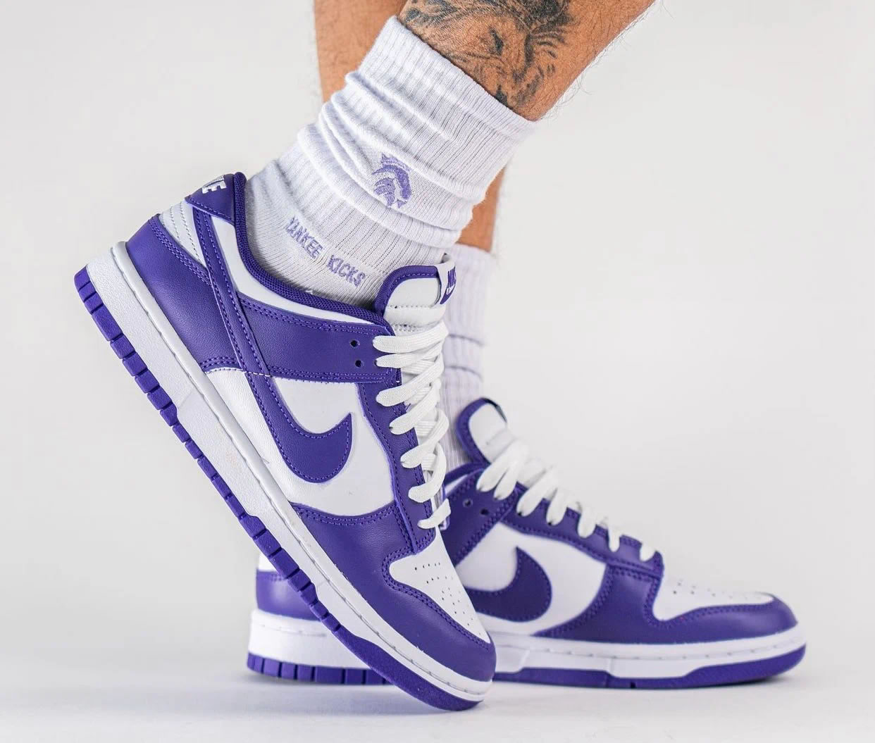 Nike Dunk Low Court Purple Dd1391 104 On Feet (1) - www.newkick.org Nike Dunk Low Court Purple Dd1391 104 On Feet (1) - www.newkick.org