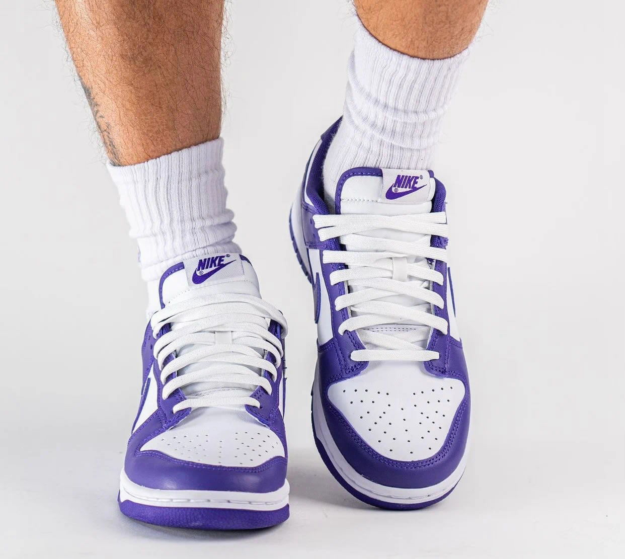 Nike Dunk Low Court Purple Dd1391 104 On Feet (3) - www.newkick.org Nike Dunk Low Court Purple Dd1391 104 On Feet (3) - www.newkick.org