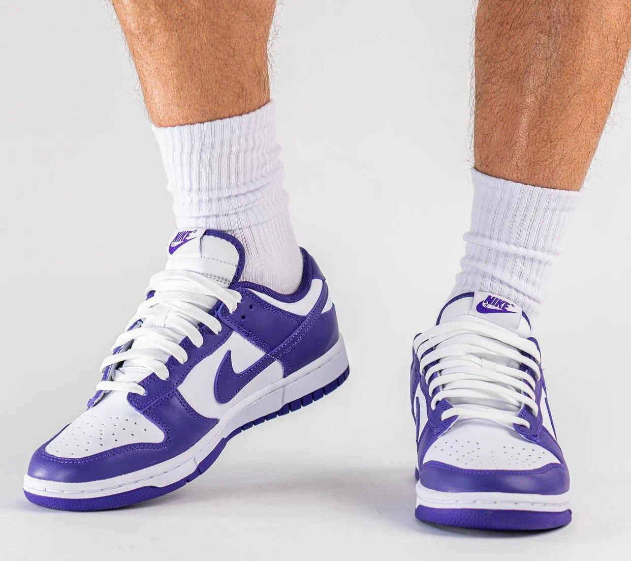 Nike Dunk Low Court Purple Dd1391 104 On Feet (4) - www.newkick.org Nike Dunk Low Court Purple Dd1391 104 On Feet (4) - www.newkick.org
