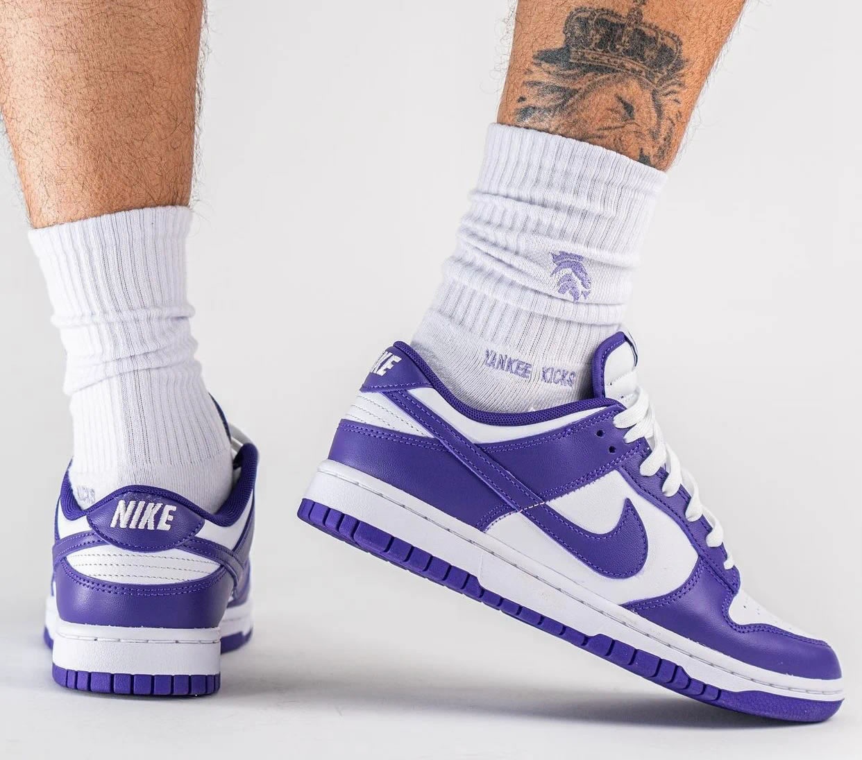 Nike Dunk Low Court Purple Dd1391 104 On Feet (5) - www.newkick.org Nike Dunk Low Court Purple Dd1391 104 On Feet (5) - www.newkick.org