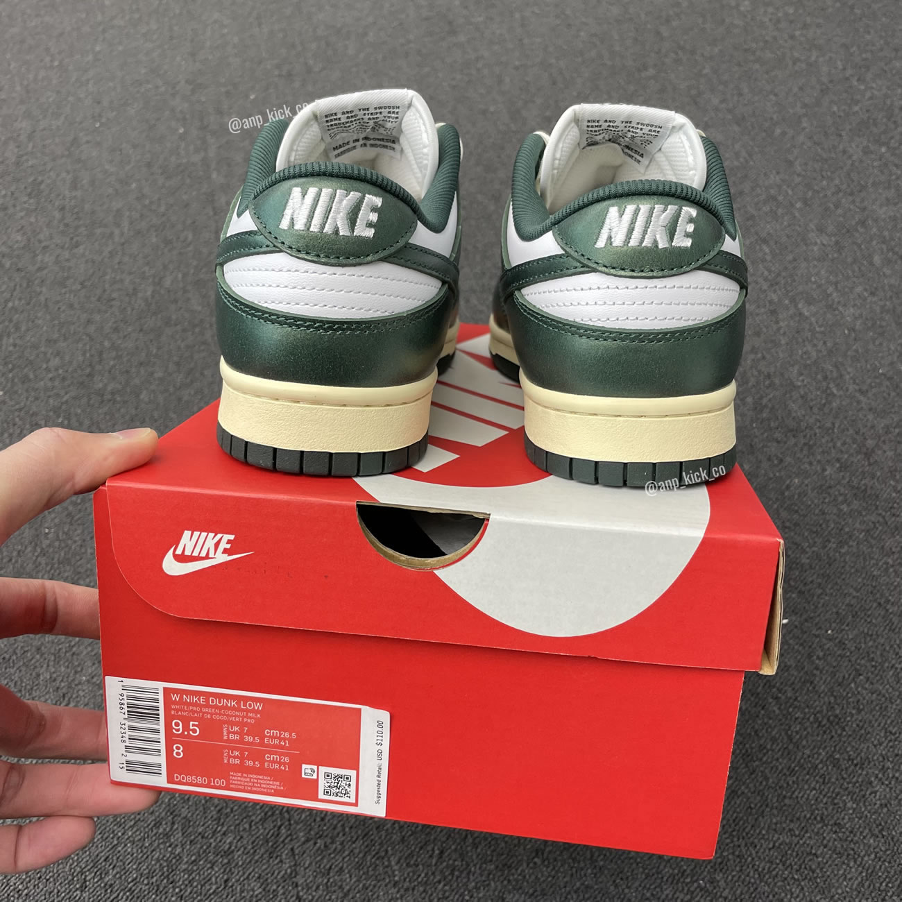 Nike Dunk Low Vintage Green Mens Wmns Anpkick Dq8580 100 (6) - www.newkick.org