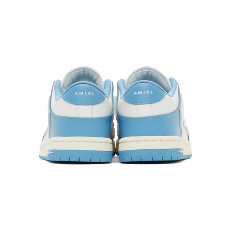 A M I R I Skel Top Low Leather Sneakers Blue Mfs003 462 (6) - www.newkick.org A M I R I Skel Top Low Leather Sneakers Blue Mfs003 462 (6) - www.newkick.org