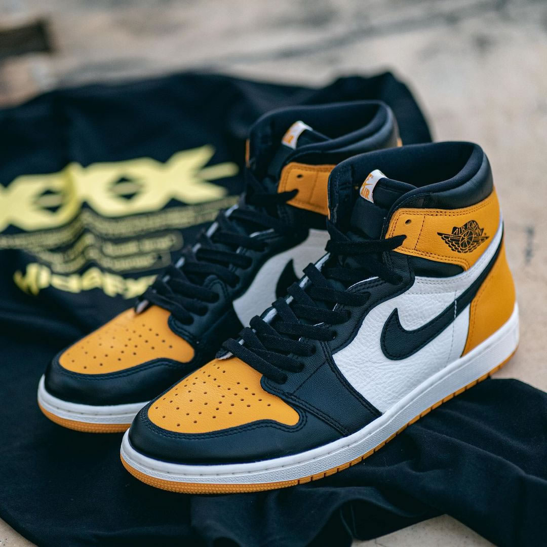 Air Jordan 1 Retro High Og Yellow Toe 555088 711 (10) - www.newkick.org