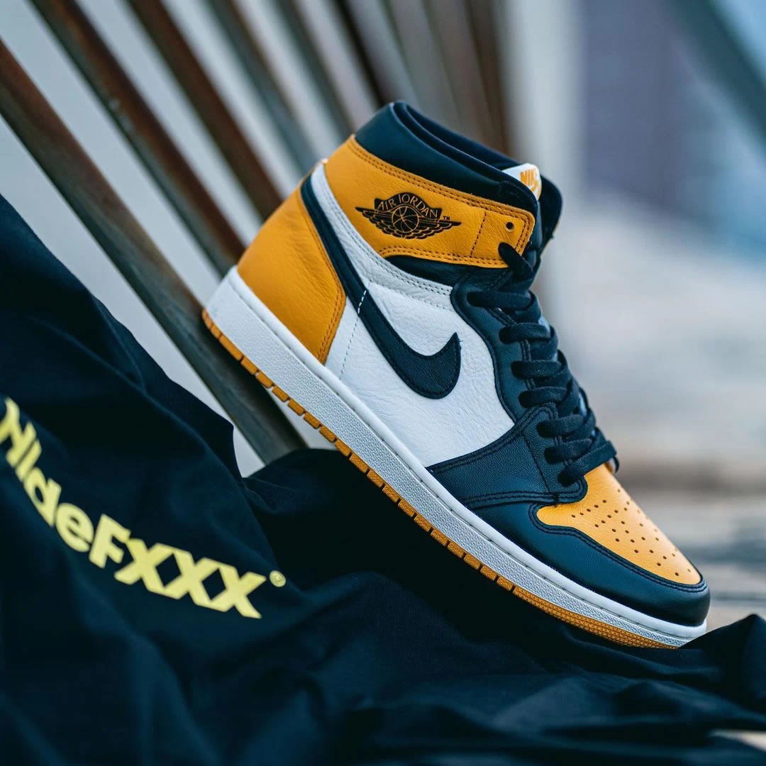 Air Jordan 1 Retro High Og Yellow Toe 555088 711 (4) - www.newkick.org