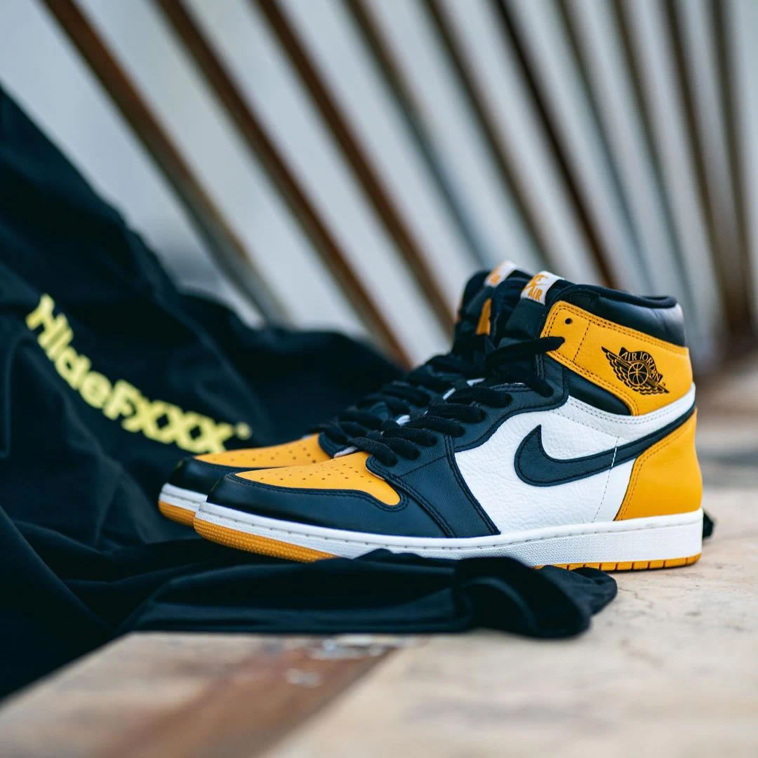 Air Jordan 1 Retro High Og Yellow Toe 555088 711 (6) - www.newkick.org